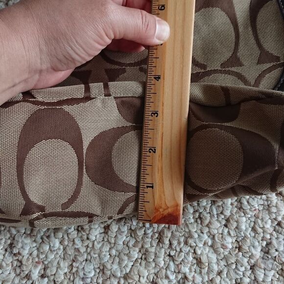 Coach Signature Jacquard Canvas Crossbody Shoulder bag - Picture 4 of 12